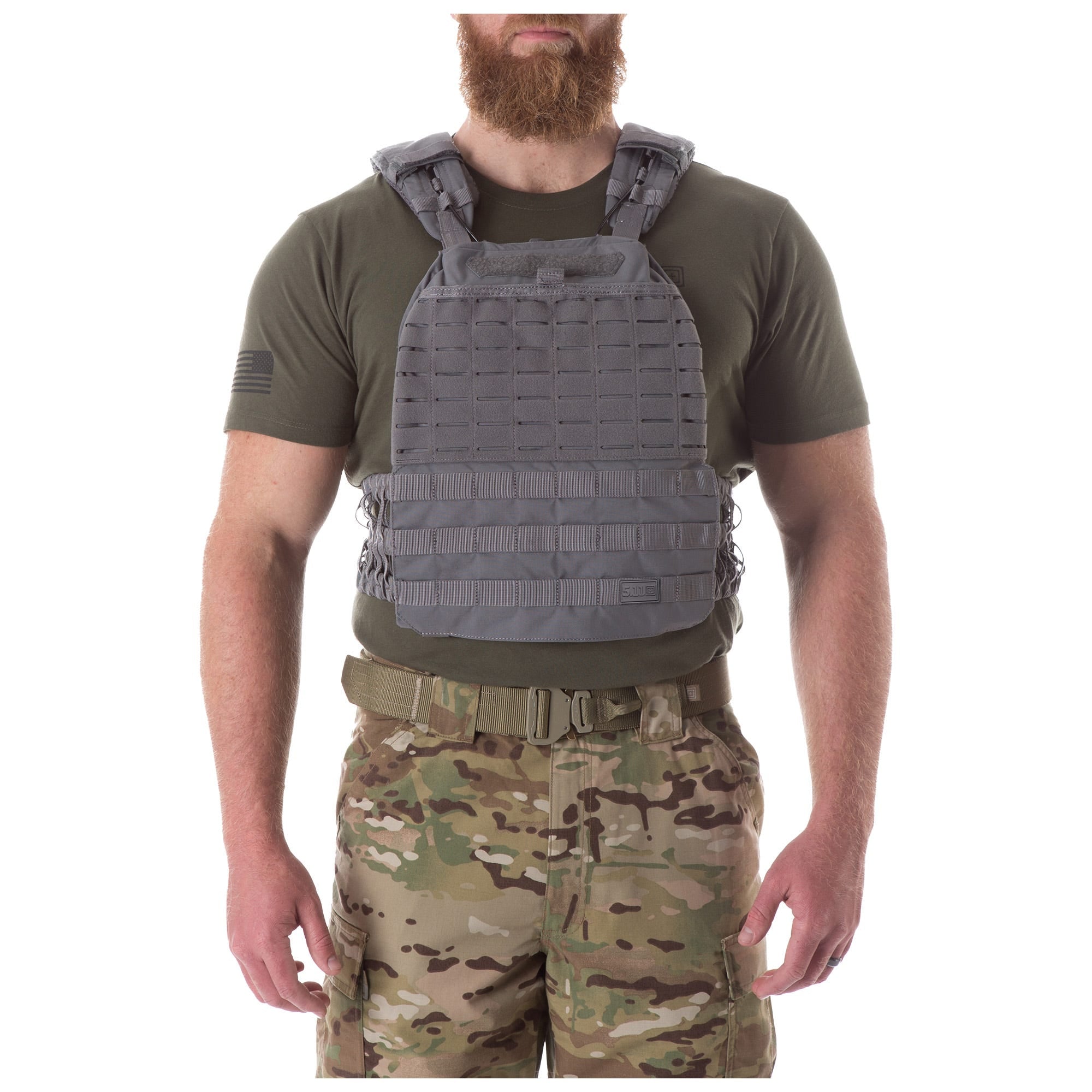 5.11 TacTec Plate Carrier bärväst i Storm