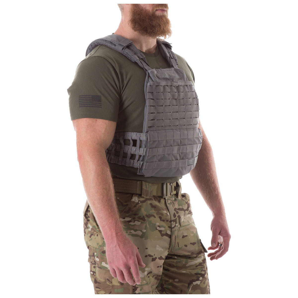 5.11 TacTec Plate Carrier bärväst i Storm