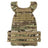 5.11 TacTec Plate Carrier i MultiCam®, taktisk väst med vadderade paneler och axelremmar.