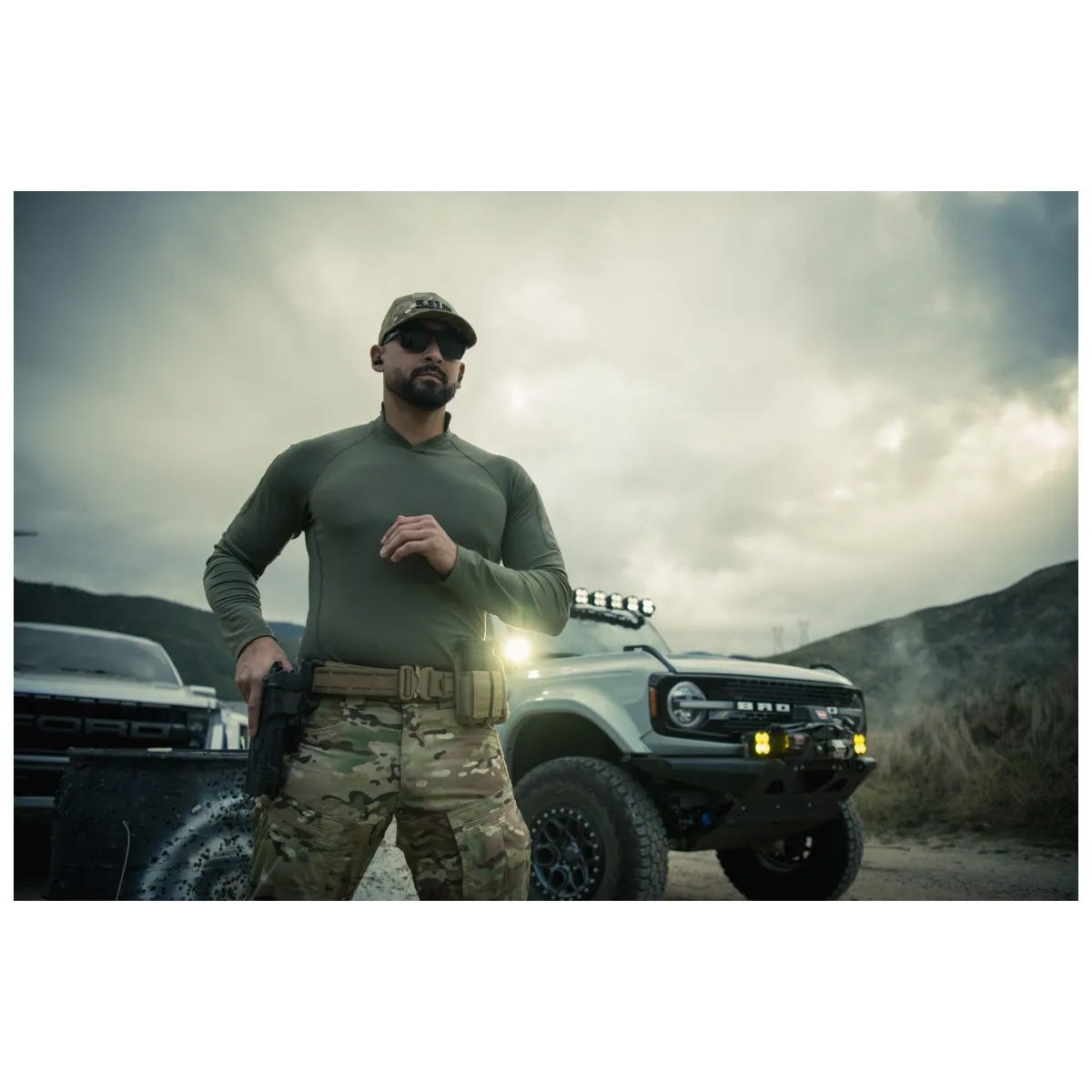 5.11 Tactical Maverick Battle Belt i MultiCam®, inner- och ytterbälte med COBRA®-spännen.