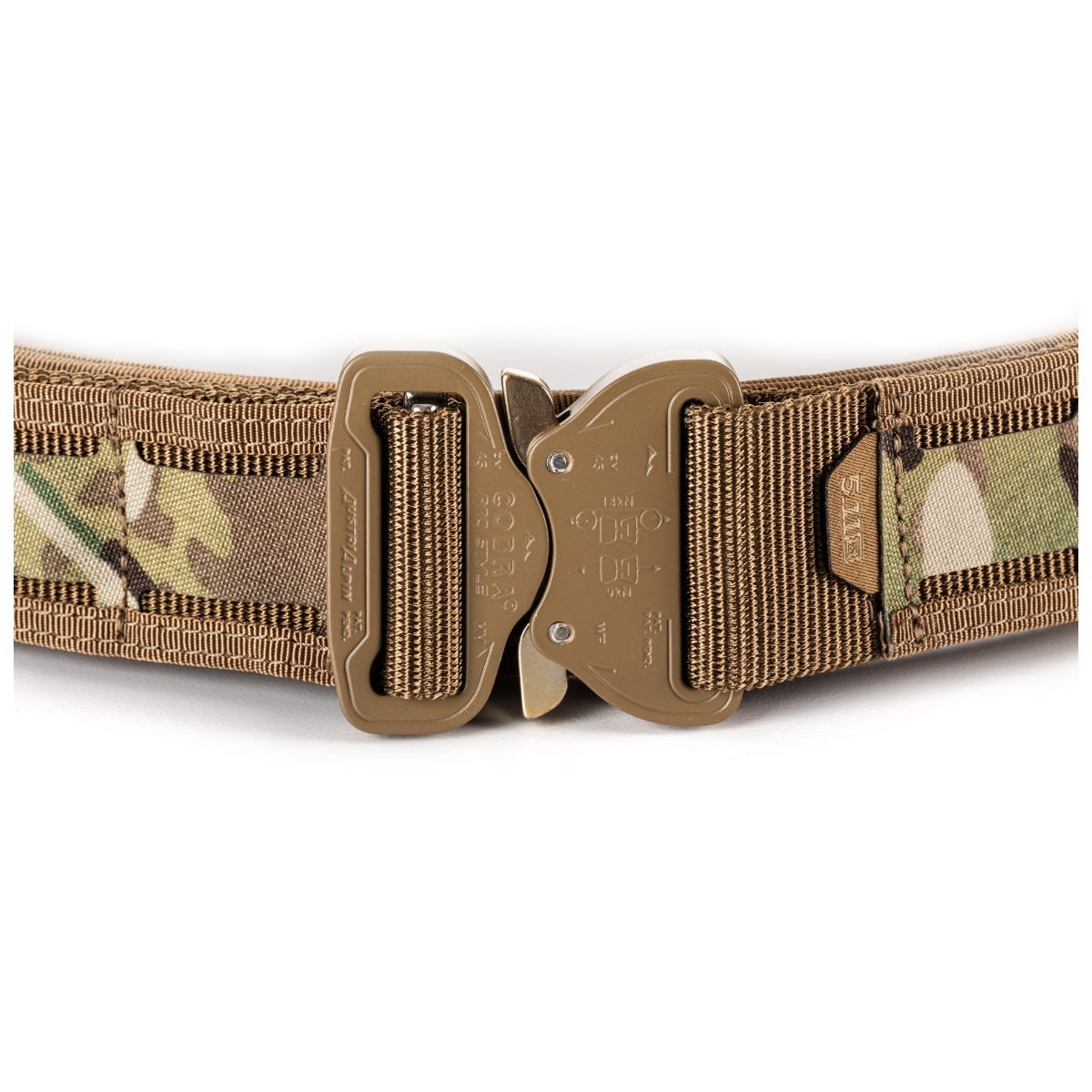 5.11 Tactical Maverick Battle Belt i MultiCam®, inner- och ytterbälte med COBRA®-spännen.