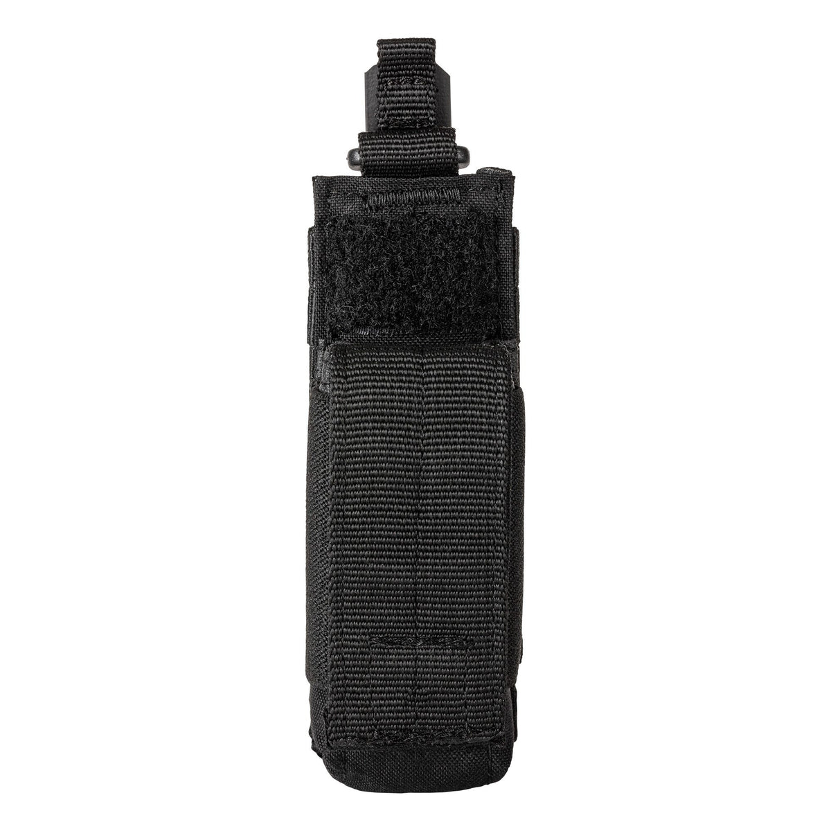 5.11 Flex Single Pistol Mag Cover Pouch i Black, magasinhållare med lock och Flex-HT-fäste