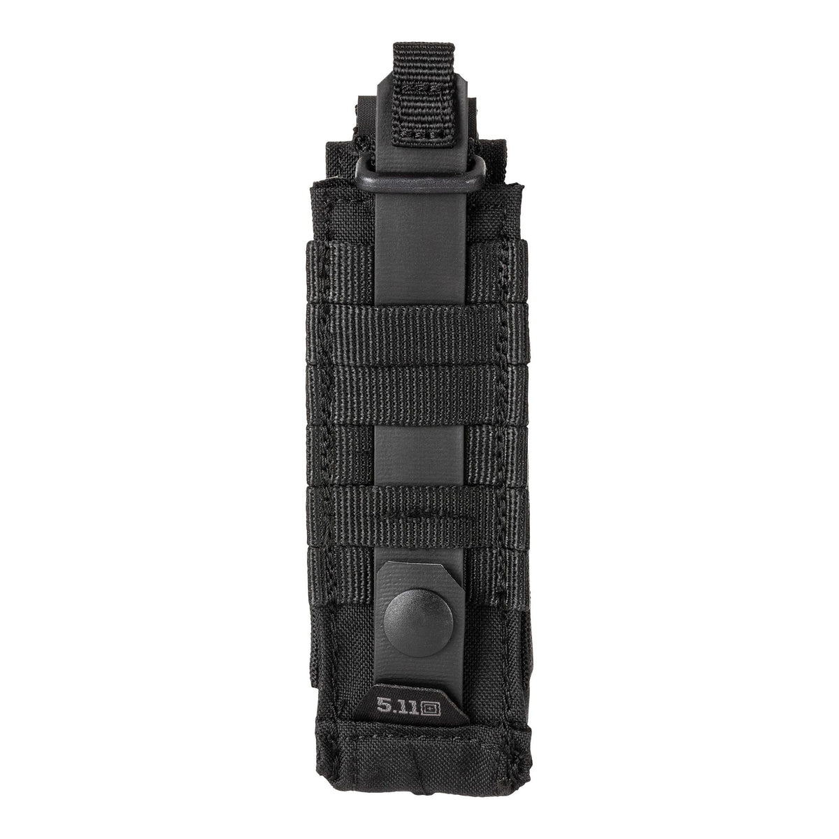 5.11 Flex Single Pistol Mag Cover Pouch i Black, magasinhållare med lock och Flex-HT-fäste