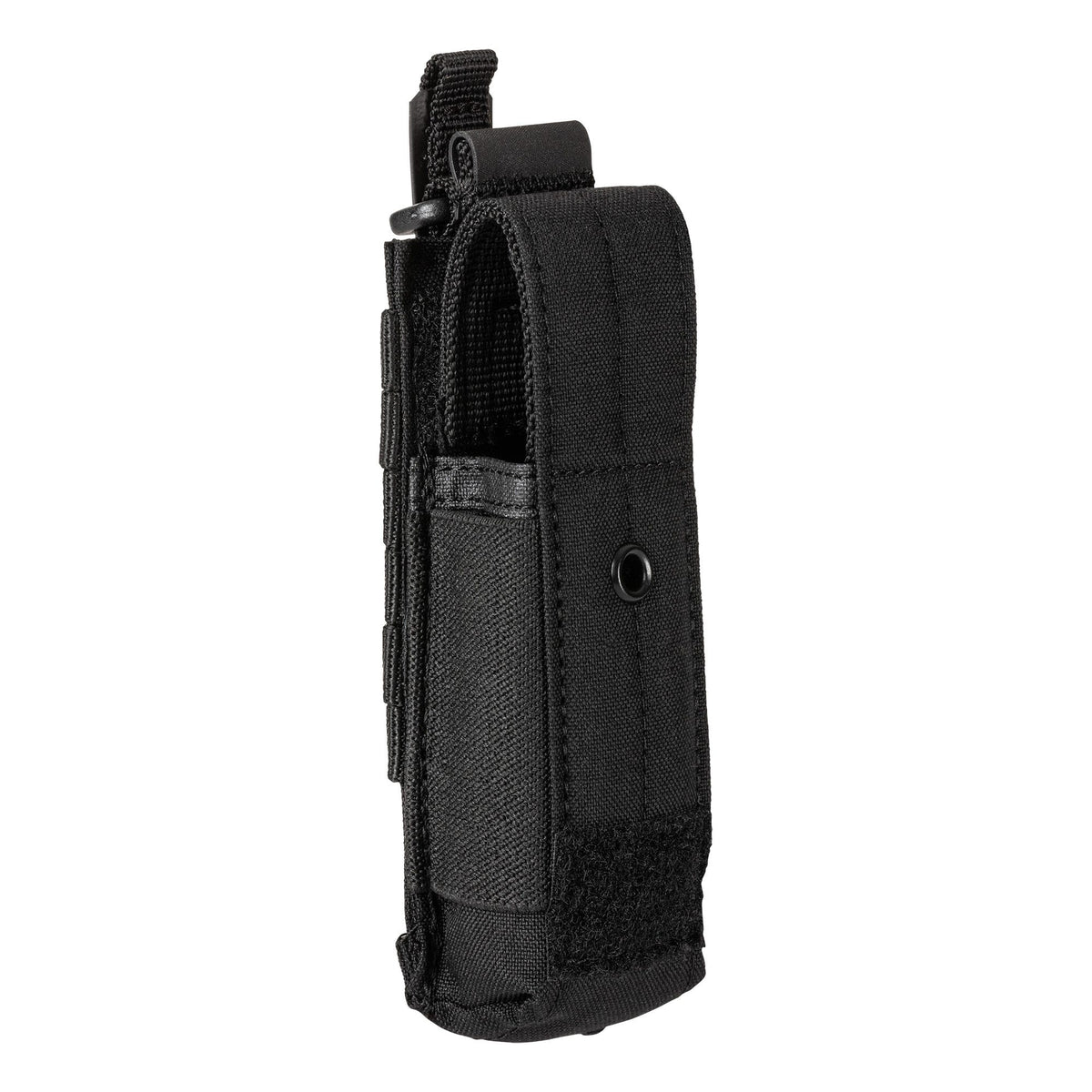 5.11 Flex Single Pistol Mag Cover Pouch i Black, magasinhållare med lock och Flex-HT-fäste
