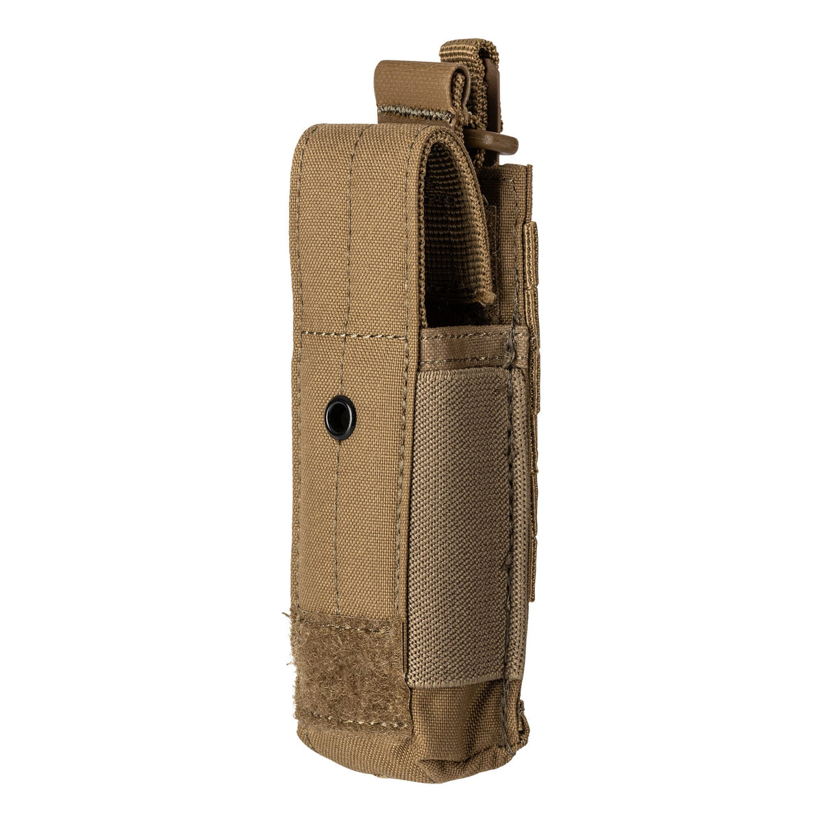 5.11 Flex Single Pistol Mag Cover Pouch i Kangaroo, magasinhållare med lock och Flex-HT-fäste