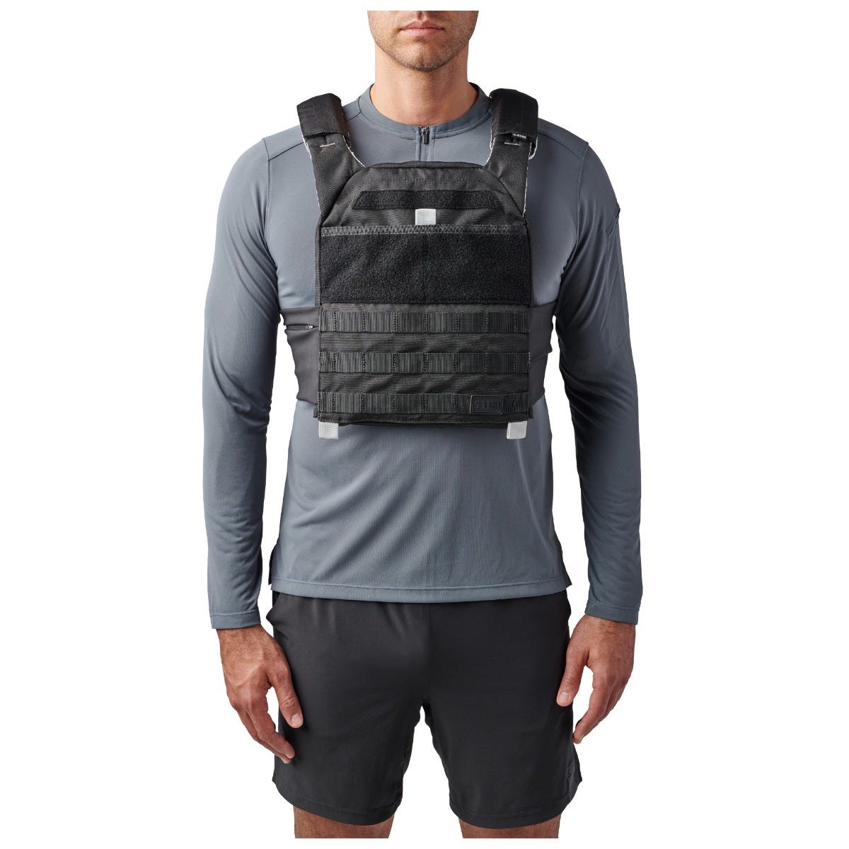 5.11 TacTec Trainer Weight Vest i Black, träningsväst med MOLLE-plattformar