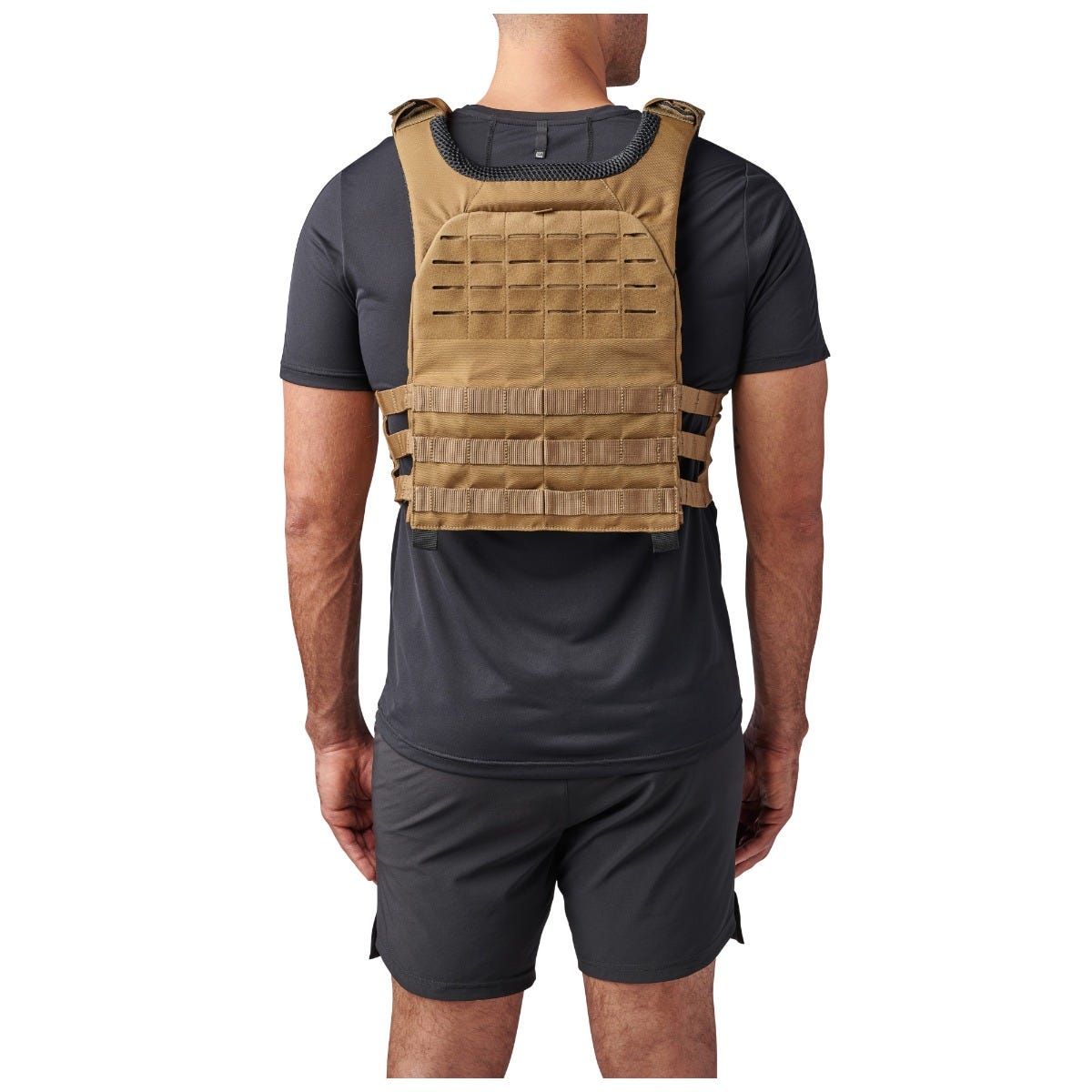 5.11 TacTec Trainer Weight Vest i Kangaroo, träningsväst med MOLLE-plattformar