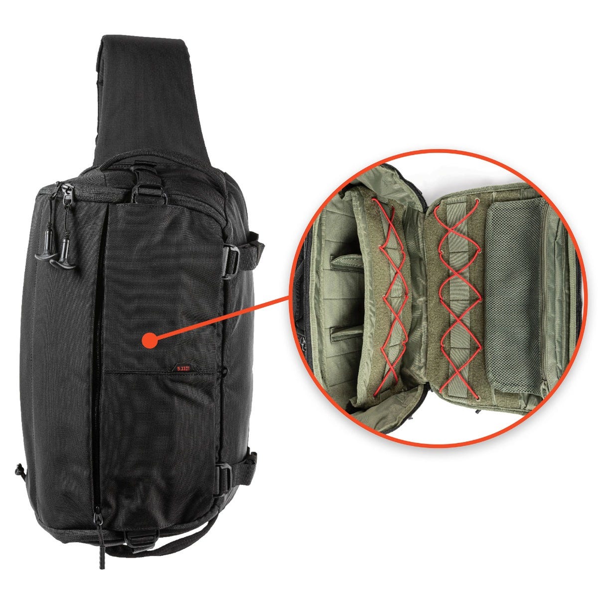 5.11 Tactical LVC10 Utility/Med Sling i Black