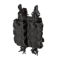 5.11 Flex Double Pistol Mag Multi Pouch i Black med Flex-HT-fäste
