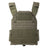 5.11 QR Plate Carrier Base - NIR i Ranger Green, bas till taktiskt bärsystem med snabbspänne och MOLLE-paneler.