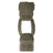 5.11 QR Plate Carrier Base - NIR i Ranger Green, bas till taktiskt bärsystem med snabbspänne och MOLLE-paneler.