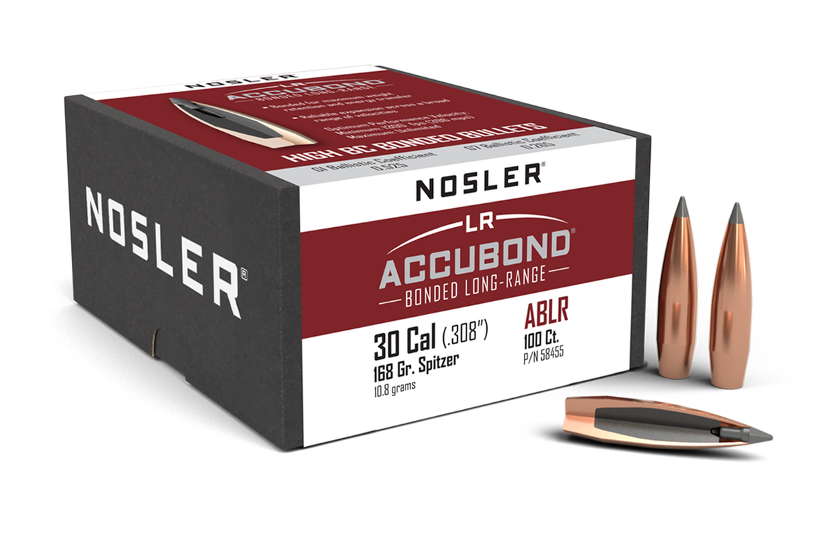 Nosler - Kula - 30 Caliber (.308) - 168gr - AccuBond Long Range - 100st/ask