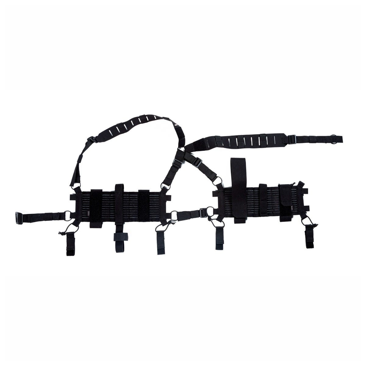 5.11 Tactical COVRT Chest Rig i Black, lågprofilerad och justerbar chest rig.