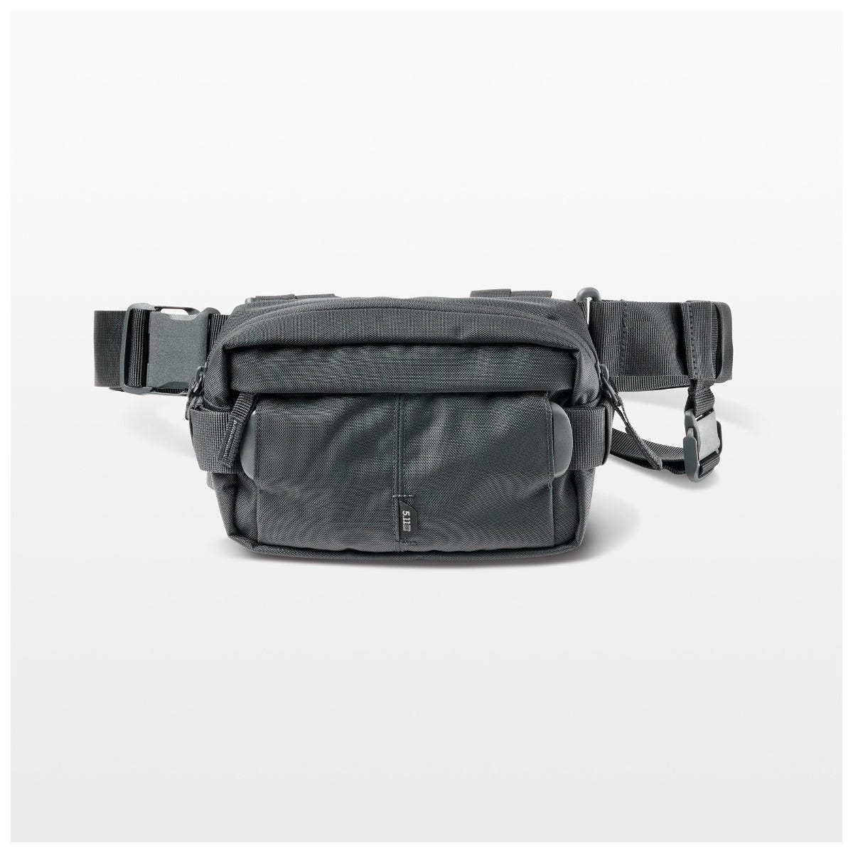 5.11 LVC6 Waist Pack i Iron Grey, midjeväska för midje- eller crossbody-bärning