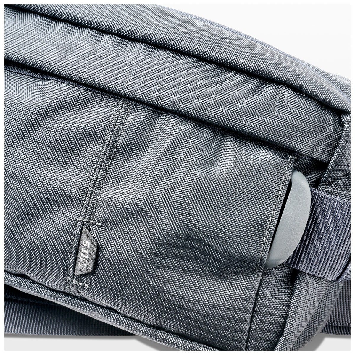 5.11 LVC6 Waist Pack i Iron Grey, midjeväska för midje- eller crossbody-bärning