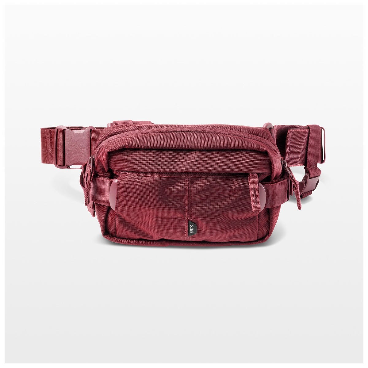 5.11 LVC6 Waist Pack i Garnet, midjeväska för midje- eller crossbody-bärning