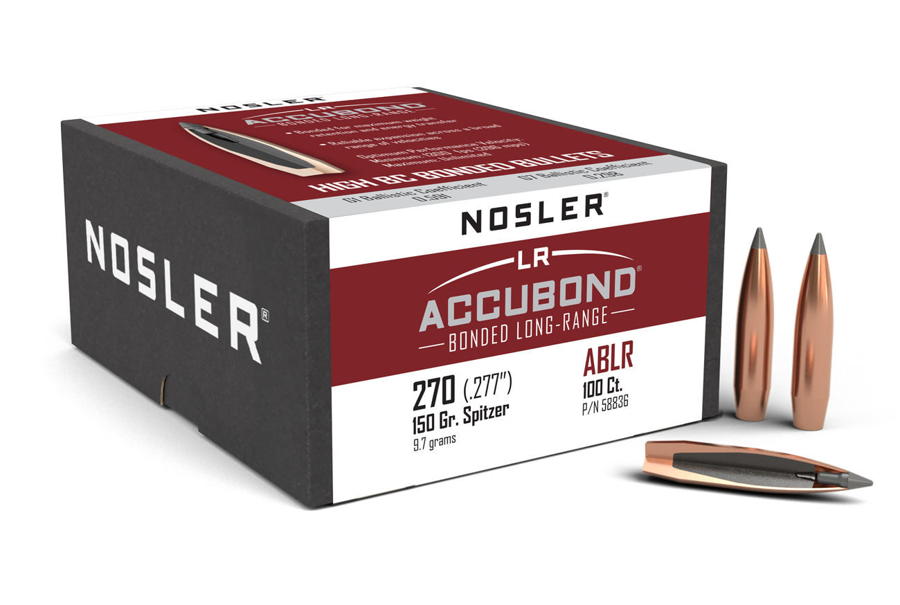 Nosler - Kula - 270 Caliber (.277) - 150gr - AccuBond Long Range - 100st/ask