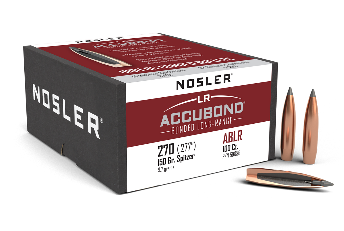 Nosler - Kula - 270 Caliber (.277) - 150gr - AccuBond Long Range - 100st/ask