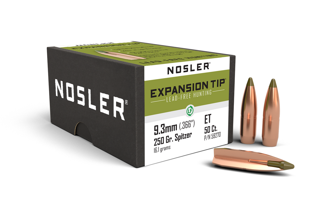 Nosler - Kula - 9.3mm - 250gr - Expansion Tip - 50st/ask