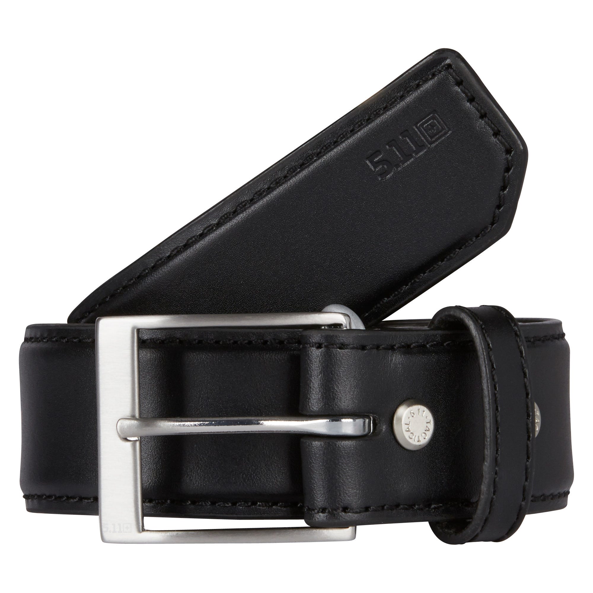 5.11 Tactical 1.5" Casual Leather Belt i Black