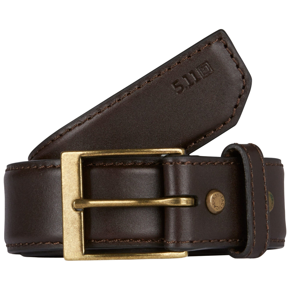 5.11 Tactical 1.5" Casual Leather Belt i Classic Brown