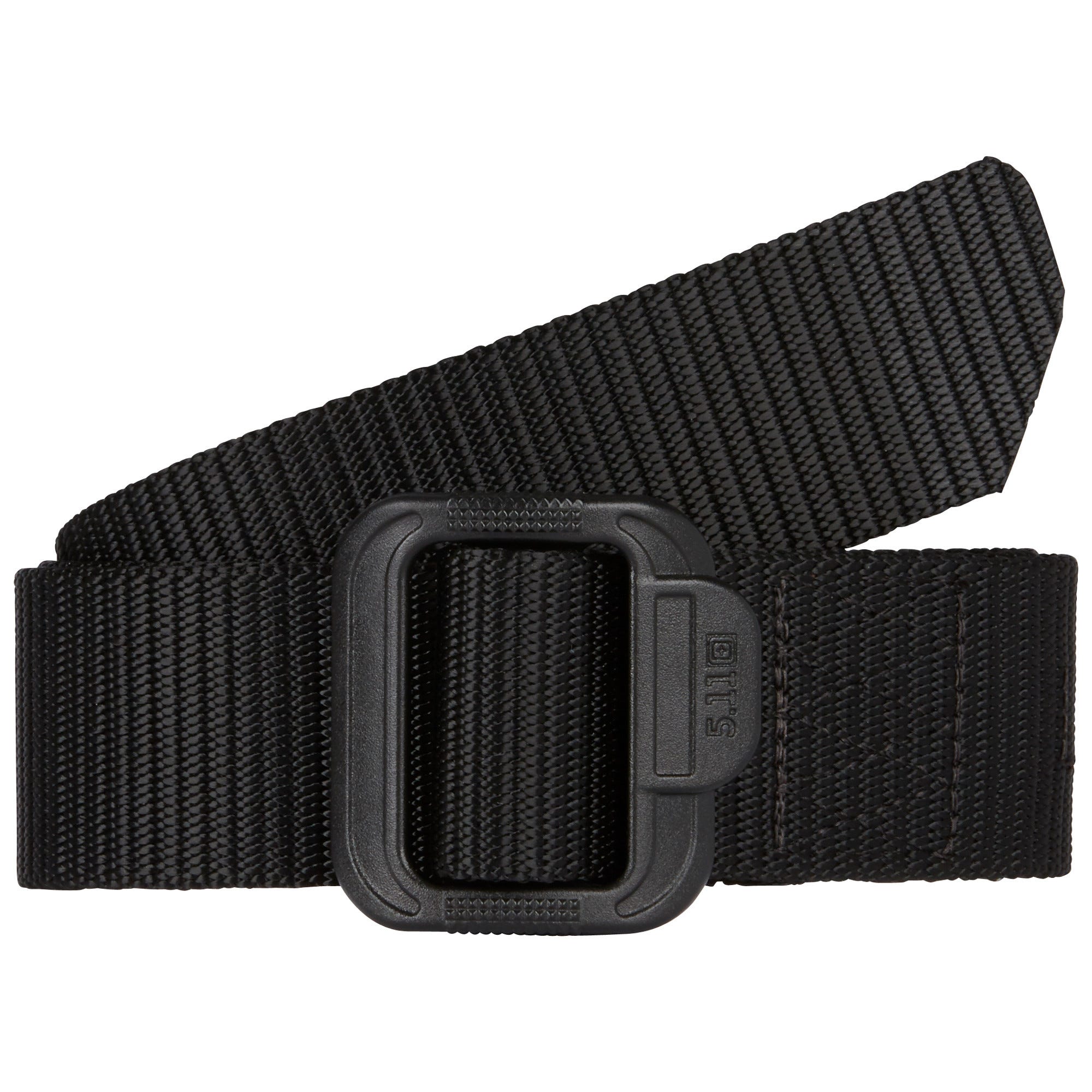 5.11 Tactical 1.5" TDU Belt i Black, taktiskt bälte med icke-metalliskt spänne