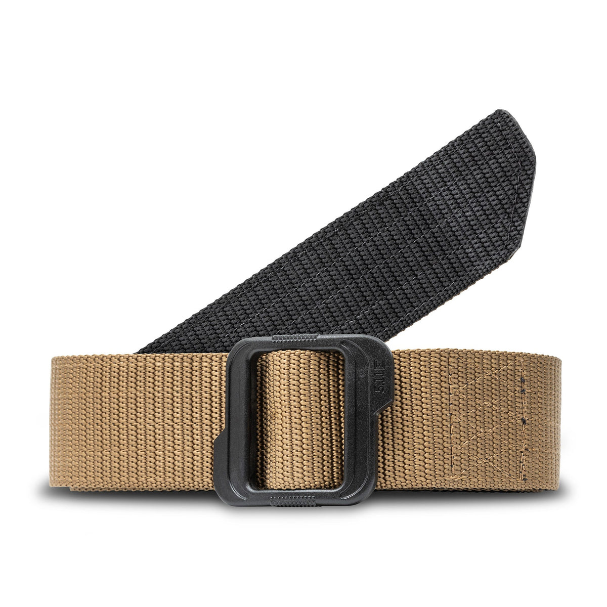 5.11 1.75" Double Duty TDU Belt i Kangaroo, vändbart bälte med spänne utan metall.