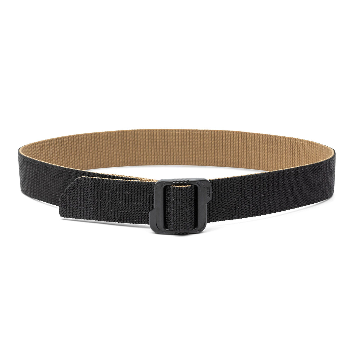 5.11 1.75" Double Duty TDU Belt i Kangaroo, vändbart bälte med spänne utan metall.