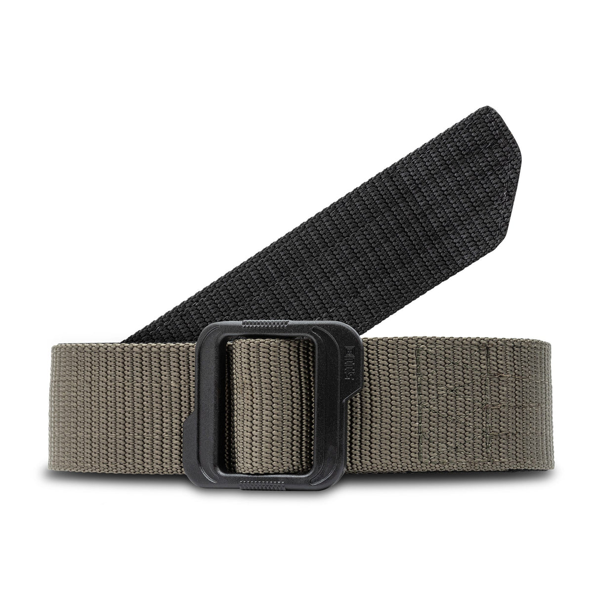 5.11 1.75" Double Duty TDU Belt i Ranger Green, vändbart bälte med spänne utan metall.