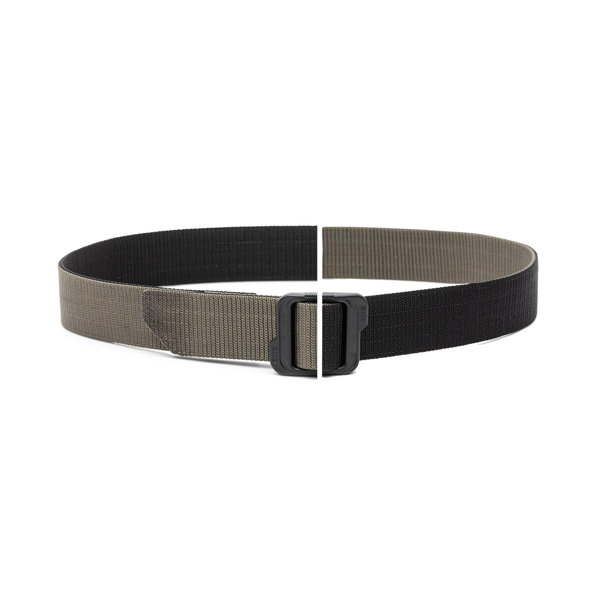 5.11 1.75" Double Duty TDU Belt i Ranger Green, vändbart bälte med spänne utan metall.