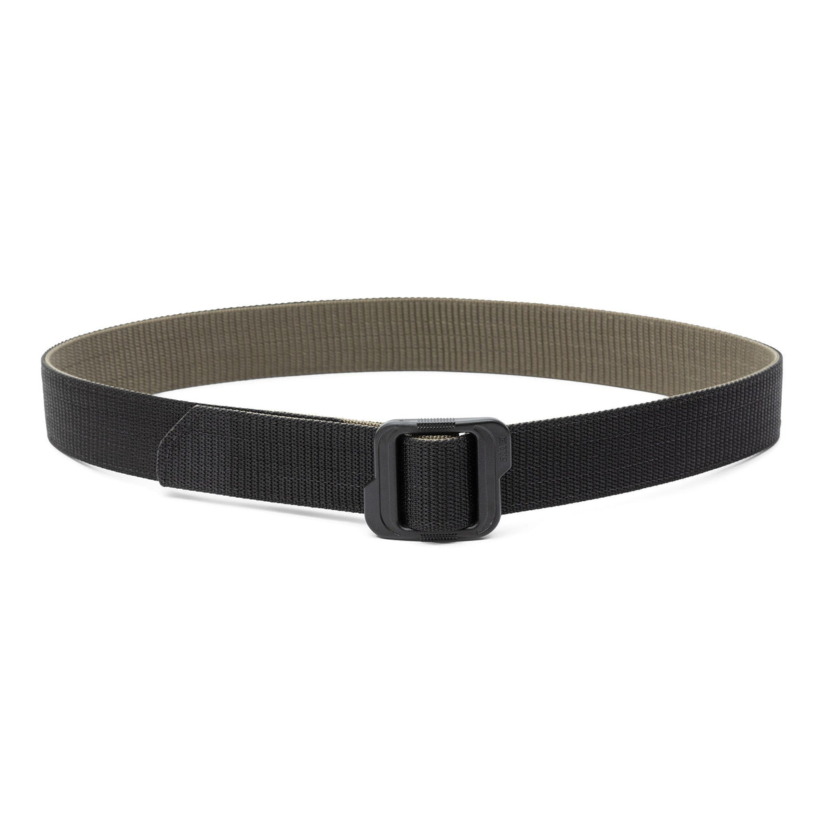 5.11 Double Duty TDU-bälte i Ranger Green, vändbar design med metallfritt spänne