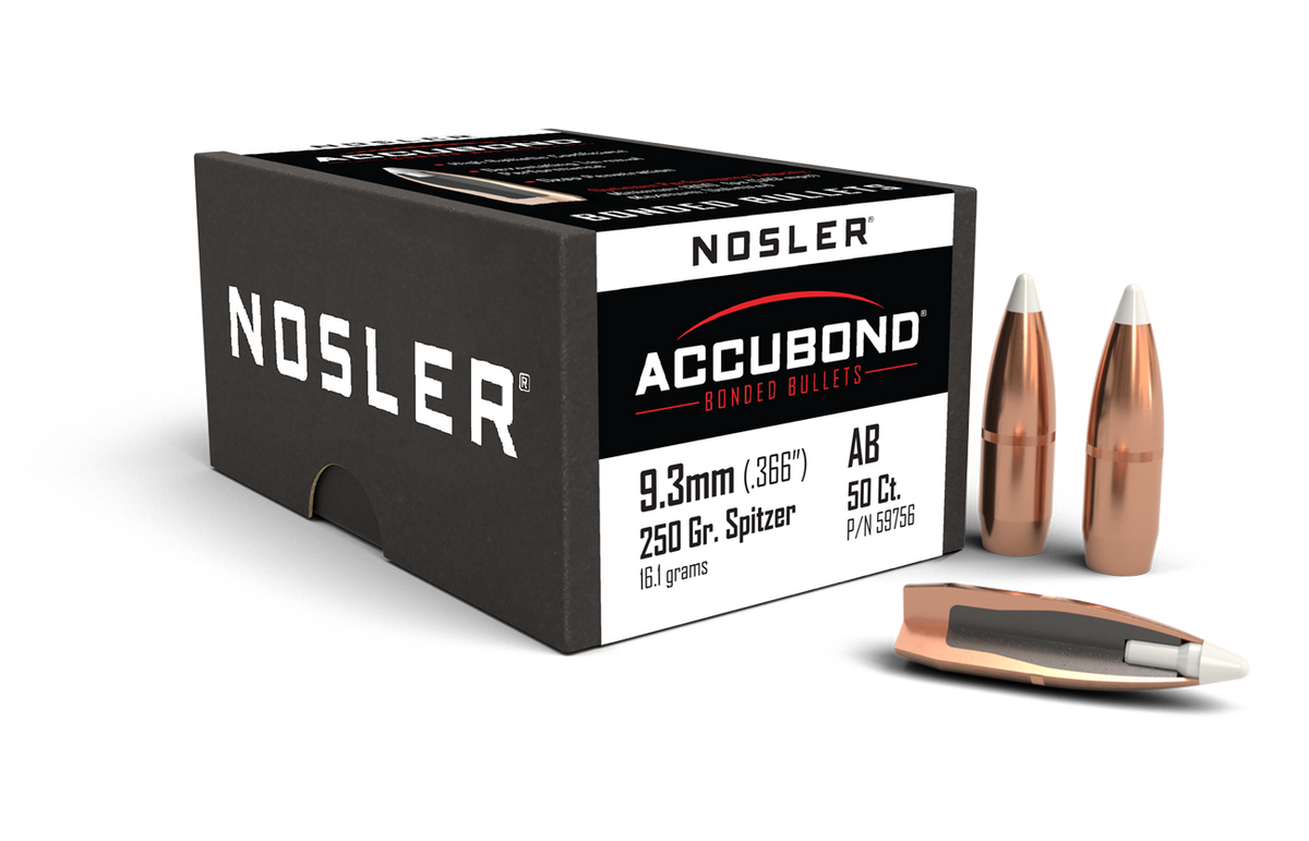 Nosler - Kula - 9.3mm - 250gr - AccuBond - 50st/ask
