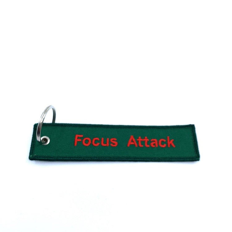 RangeMaster - Broderad nyckelring - Focus Attack