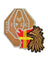 Rangemaster - Skane (Sweden) Target patch - GripenHuvud - No Color - Vit