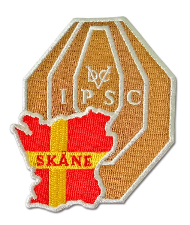 Rangemaster - Skane (Sweden) Target patch - Color - Skånekarta - Vit