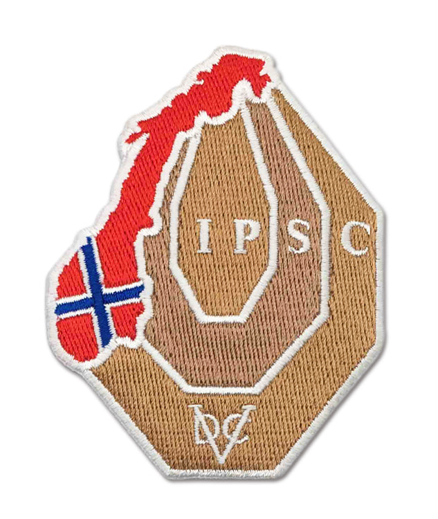 Rangemaster - Norway Target patch - Vit