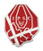 Rangemaster - Danish Target patch - Fullfärg - Vit