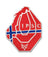 Rangemaster - Norway Target patch - Fullfärg - Vit