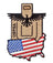 Rangemaster - USPSA Target with USA Flag and eagle patch