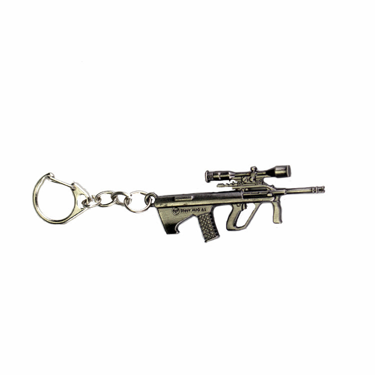 Keychain with guns - different variants