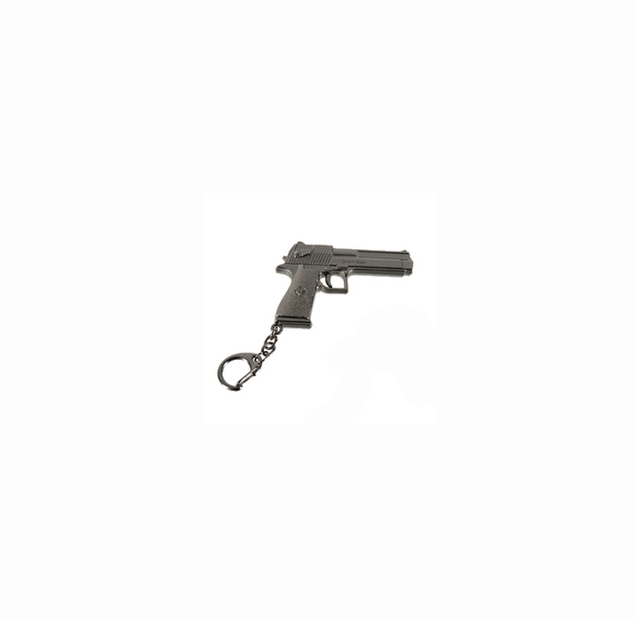 Keychain with pistols and revolvers - different variants - UTGÅTT