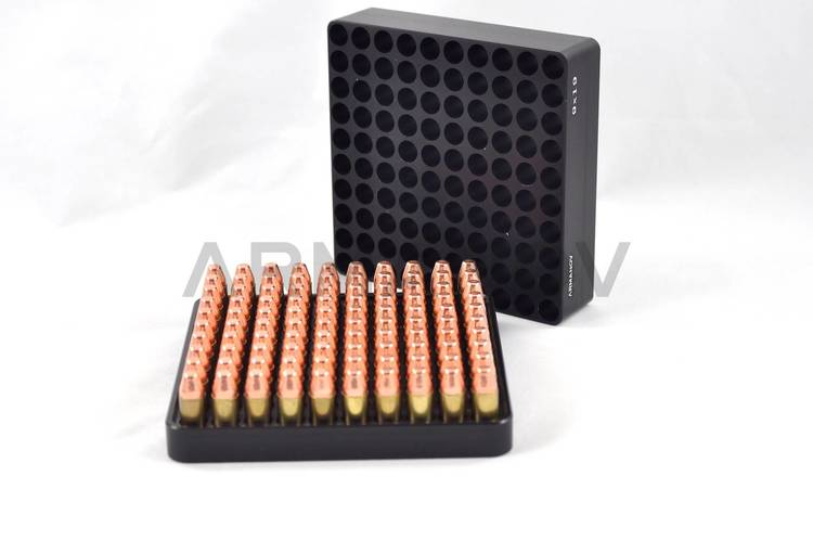 Armanov - Case Gauge box 100 rnd pockets with Flip Cover