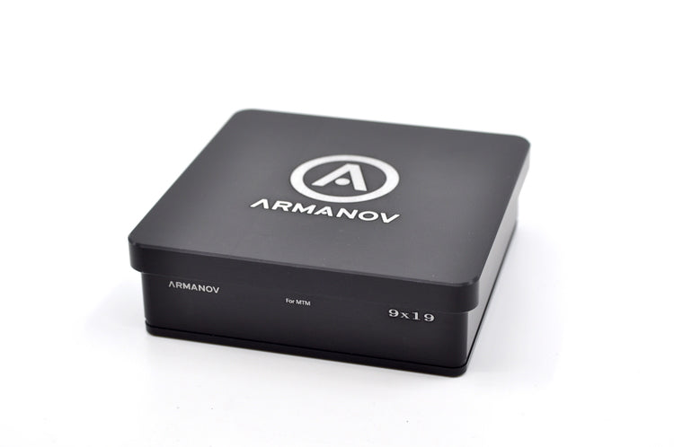 Armanov - Case Gauge box 100 rnd pockets with Flip Cover