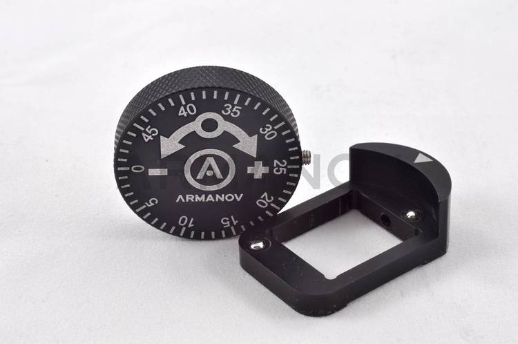 Armanov - Clickable Dillon Precision Powder Thrower Adjustment Knob Assembly