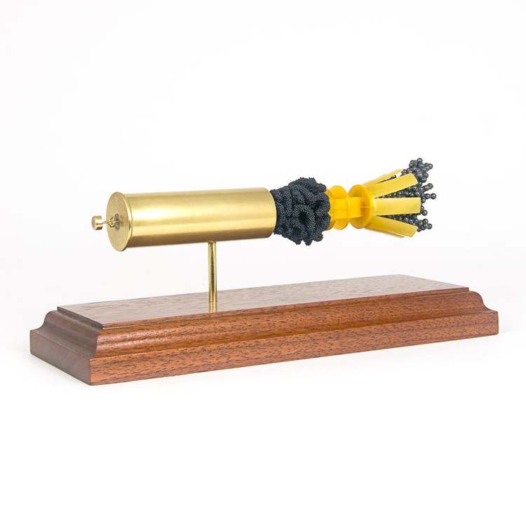 12GA #7.5 shot brass CBC shotshell