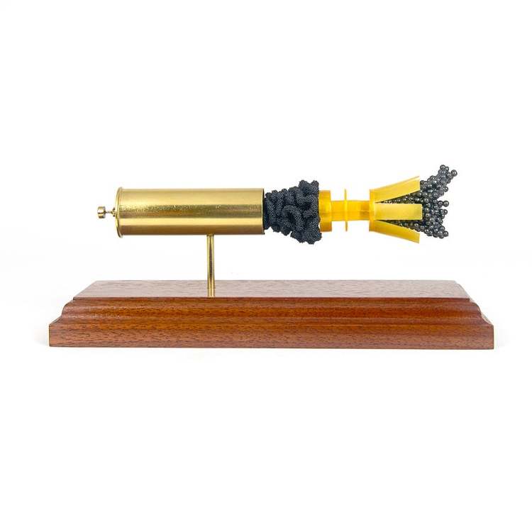 12GA #7.5 shot brass CBC shotshell