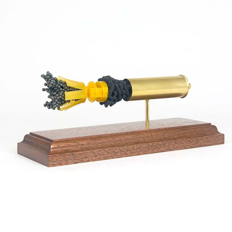 12GA #7.5 shot brass CBC shotshell