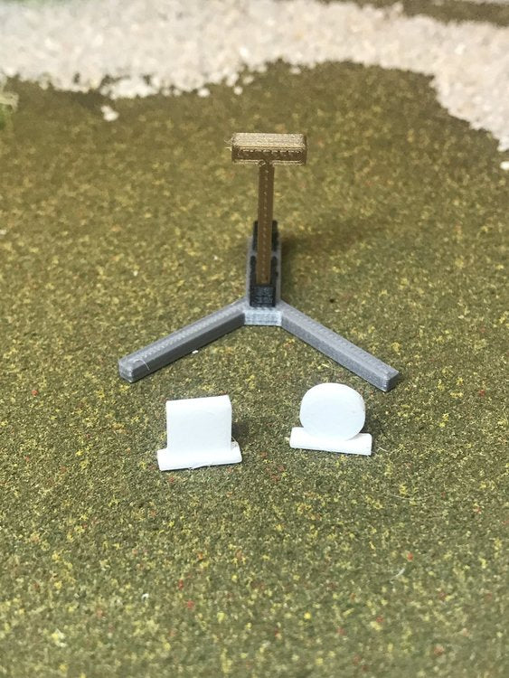 3D Stage Builder - Y stand med plate/popper