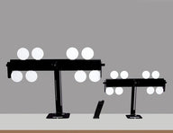 Polish Plate Rack - Large Action Air - Shelf Mount