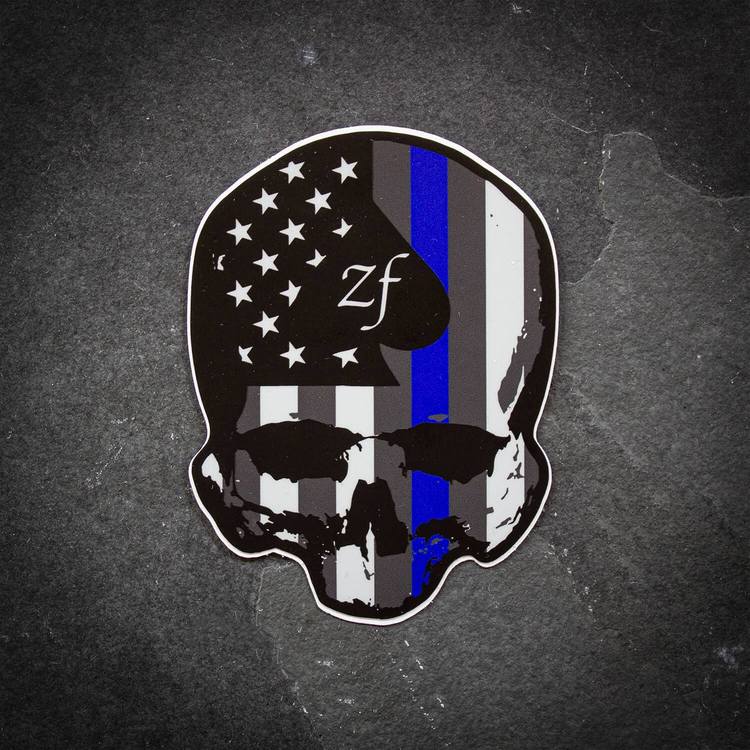 ZF - Blue Line Foxtrot - Sticker